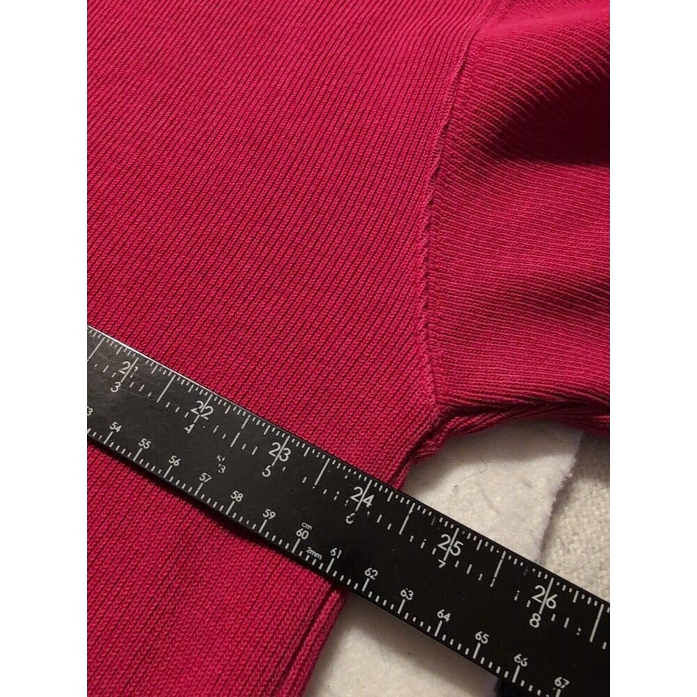 American Eagle Red Vintage Long Sleeve Polo Men's Size M READ - Picture 6 of 7